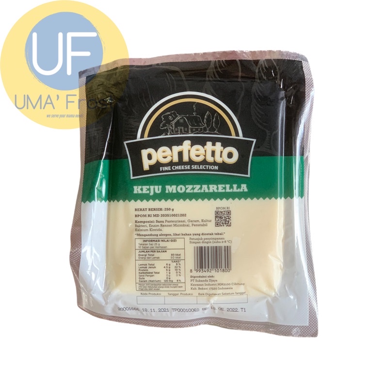 

PERFETTO, OLDENBURGER MOZZARELLA 250 GR