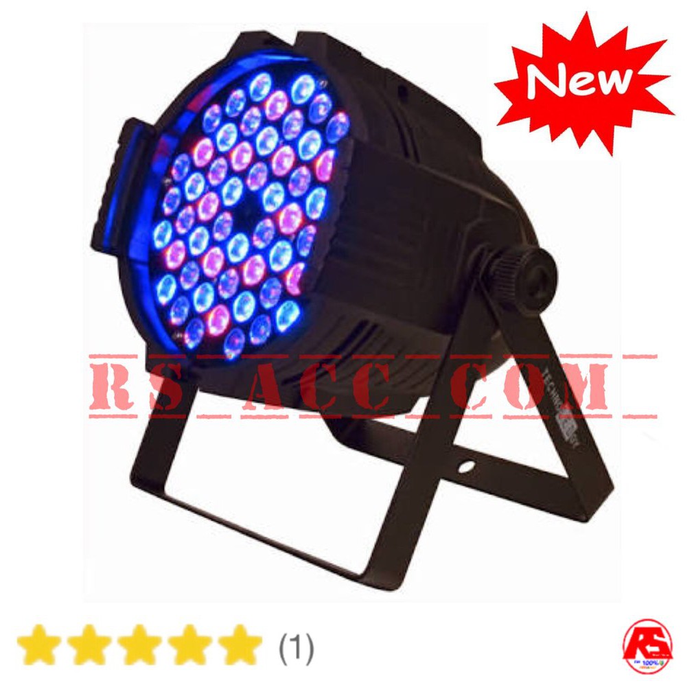 Par Led / Lampu Sorot Panggung 54 X3 Rgbw Asli 3watt