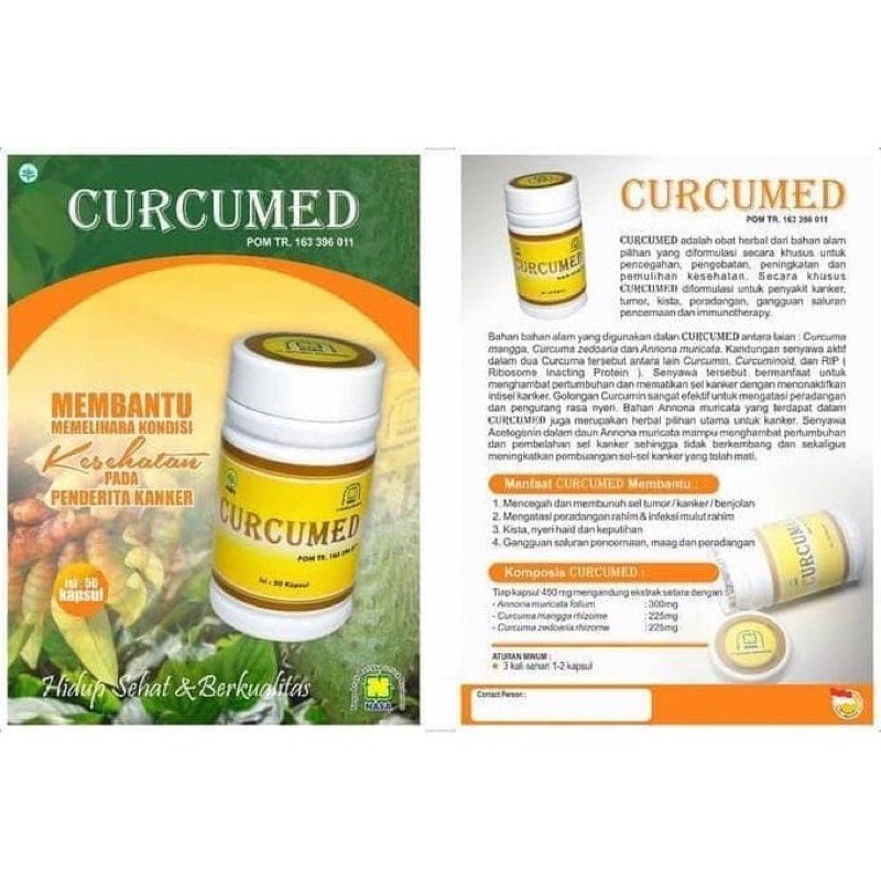 Curcumed nasa / curcumed pencegahan kanker