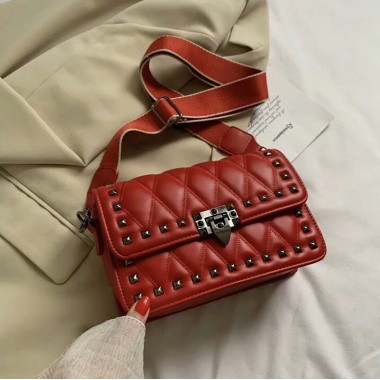 GI 9944 RISCE TAS SELEMPANG TALI POLOS IMPORT WANITA CEWEK PEREMPUAN JAKARTA BATAM 15 X 22 X 8 BQ 2920 JTF