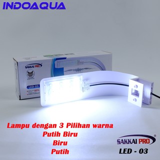 Jual Lampu LED Aquarium Laut Lampu Aquarium Jepit 6 watt Lampu LED
