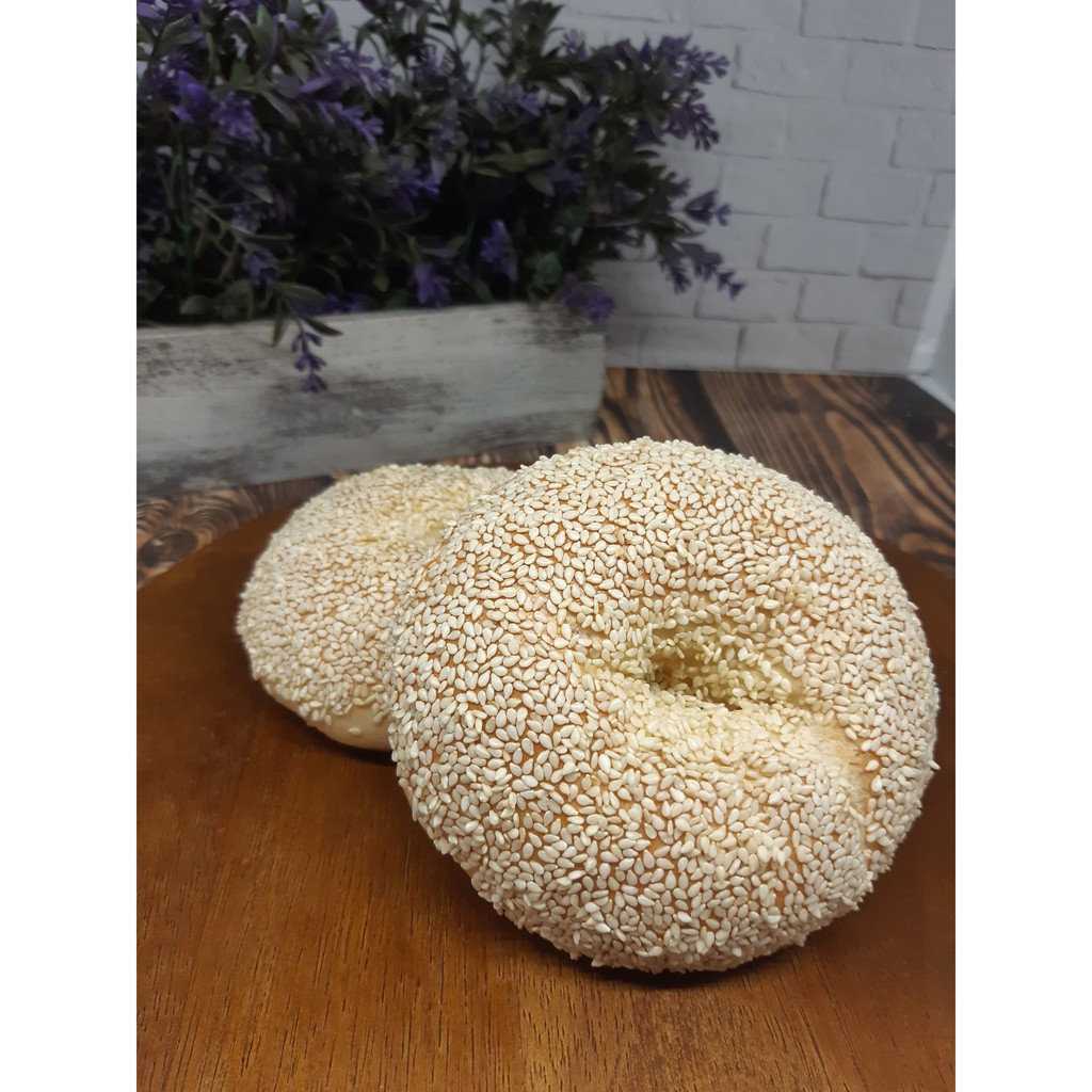 

Animo Bakery Bagel White Sesame (Normal Size)