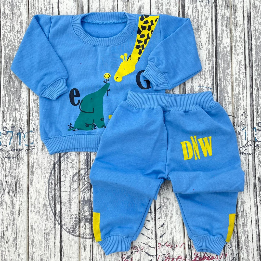 PROMO 7.7 Setelan Joger Bayi Setelan Baju Bayi Outer Bayi Baju Musim Dingin Bayi