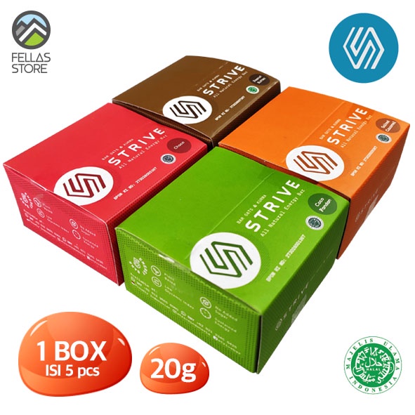 Strive - Energy Bar Bite Size 20g 5pcs/Box