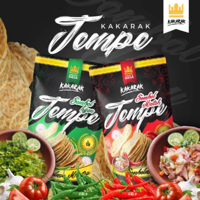 

Tempe sambal kakarak