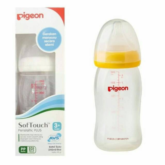 Pigeon Botol PPSU Softouch Wideneck Polos 240ml