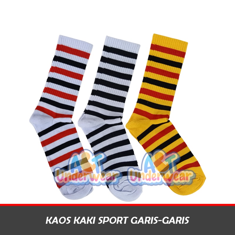 AT373-Kaos Kaki Belang Sport Sebetis/Kaos kaki Futsal Football voli volley voly