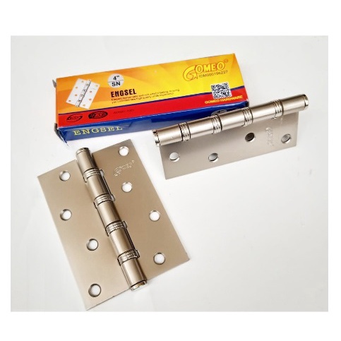Engsel Jendela Engsel Pintu GOMEO 3" 4" SN Engsel Gomeo 3inch 4inch SN