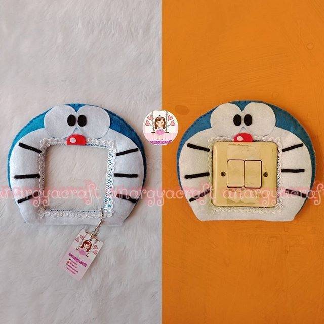 Boneka Doraemon Dari Kain Flanel Seni Kriya Dictio