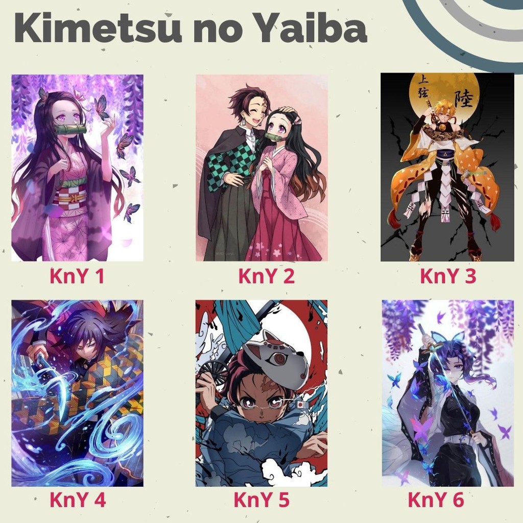 POSTER ANIME #1 (12 Free 1) - ART PAPER TEBAL - POSTER DINDING-8