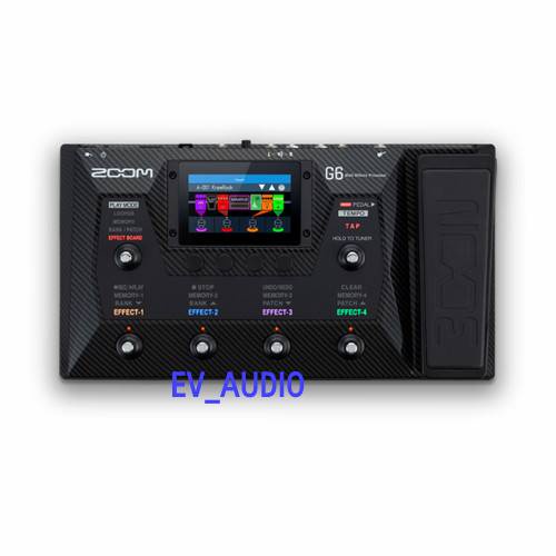 EFEK GITAR ZOOM G6 / ZOOM G-6 /G 6 MULTI-EFFECTS GUITAR ORIGINAL
