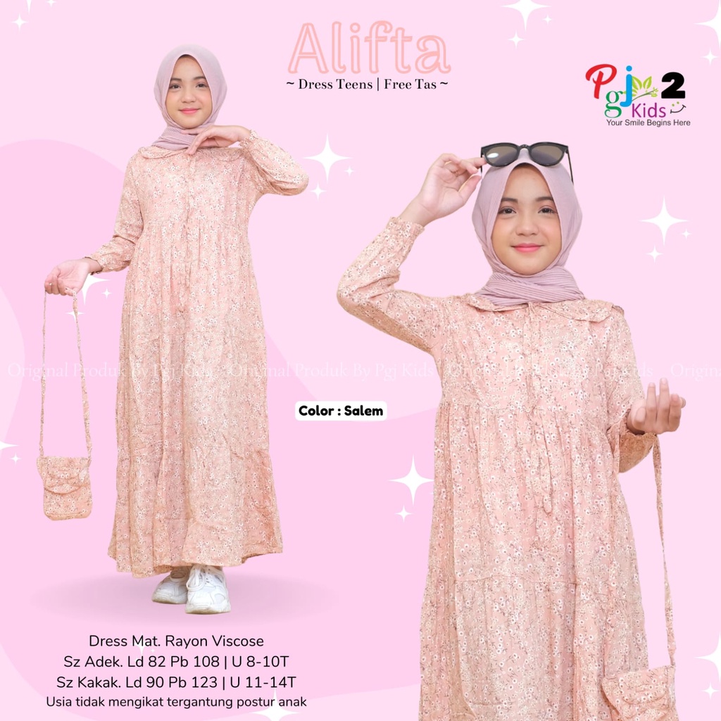 GAMIS ANAK CANTIK / BAJU MUSLIM SETELAN ANAK PEREMPUAN CEWEK REMAJA TANGGUNG