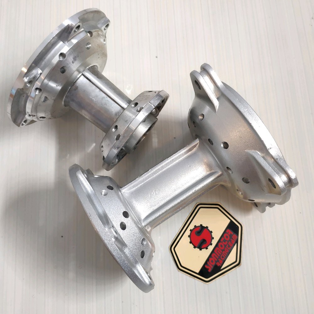 Tromol Set KLX 150 Silver 28H Wilwood SION MOTOR