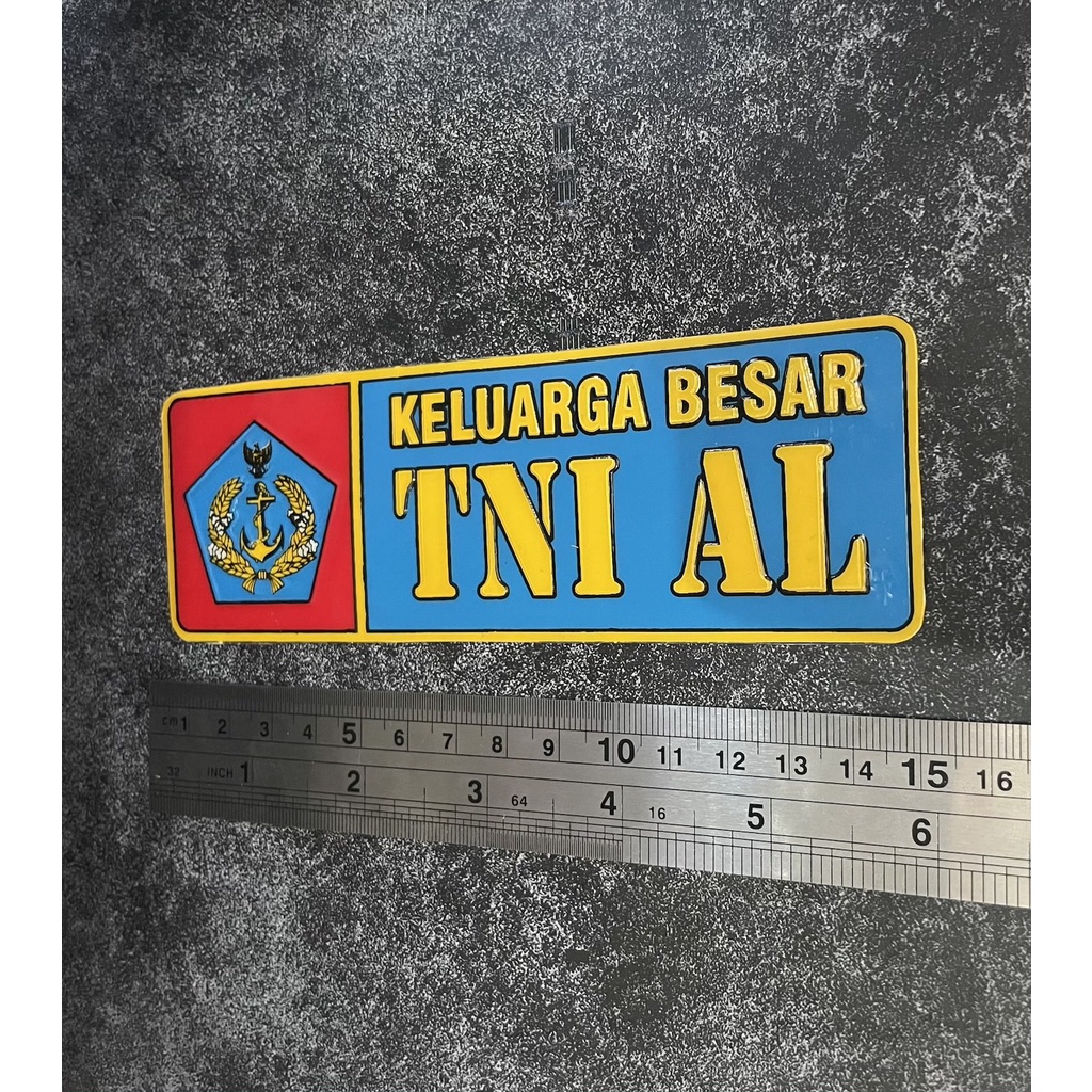 Sticker TNI AL - Stiker Angkatan Laut - Sticker Mobil - Stiker Biasa