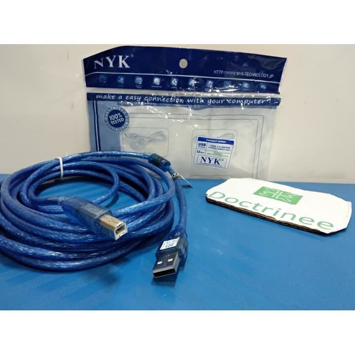 KABEL USB DATA PRINTER 5M STANDART HIGH QUALITY HI-SPEED