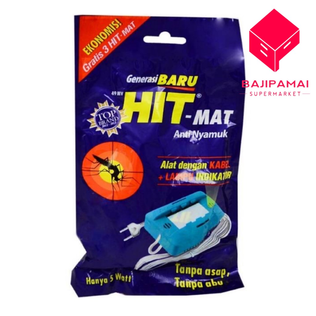 HIT MAT OBAT NYAMUK ELEKTRIK TANPA ASAP