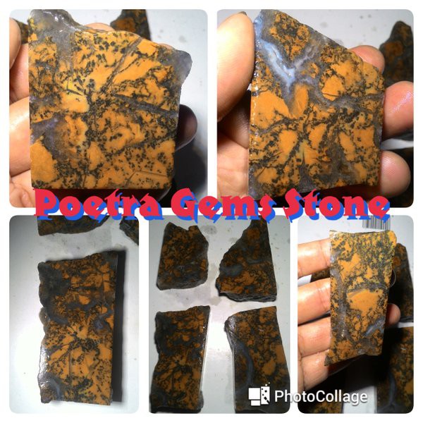 Jasper Dendritic Agate / Agate Kristal NTT Rough Termurah