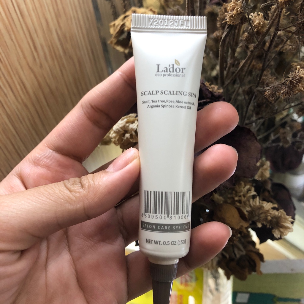 LADOR Scalp Scaling Spa Ampoule - Perawatan Pembersih Kulit Kepala Berminyak Gatal Rambut Ketombe