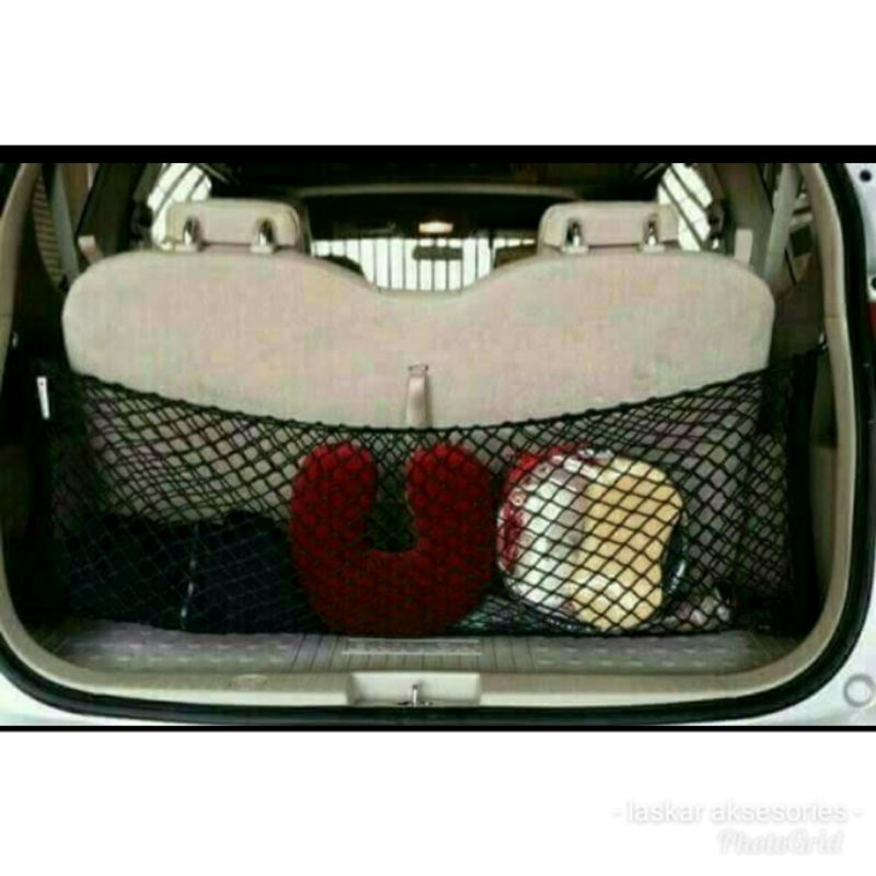 rak jaring bagasi belakang / cargonet  belakang mobil toyota avanza new / vvti