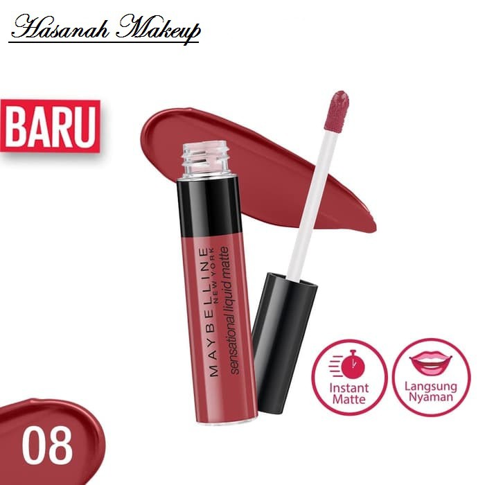 Maybelline Sensational Liquid Matte Lipstick - Sensationally Me ( Nude )