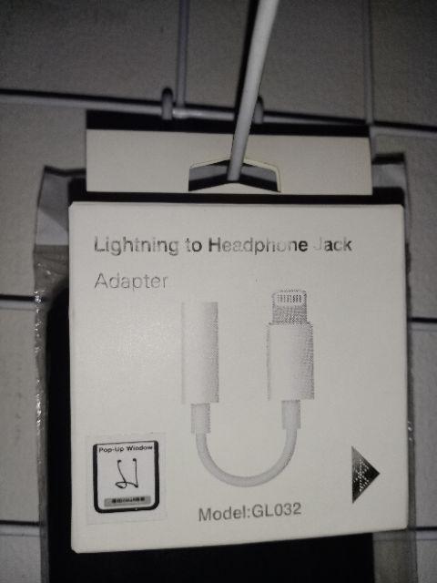 Lightning To 3.5mm Headphone Jack Aux Adapter For Iphone Bluetooth Sambungan Handsfree