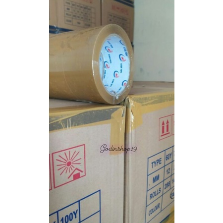 

Lakban Coklat Isolasi Murah 48 mm x 90 yard