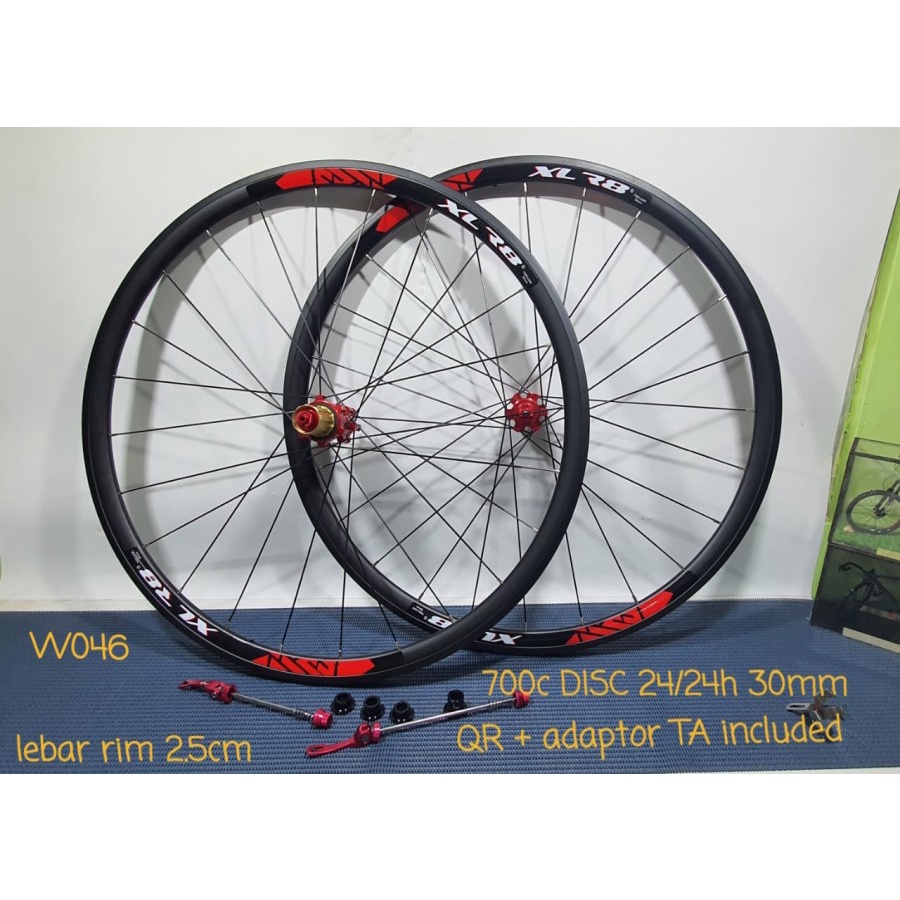 XLR8 Wheelset Sepeda 700C