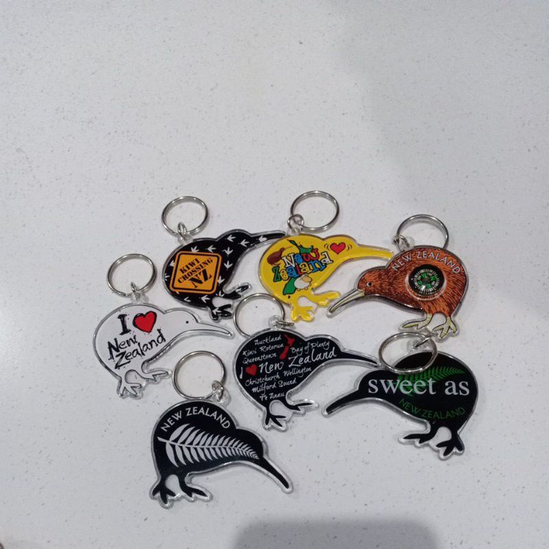 Preloved Gantungan kunci new zealand banyak