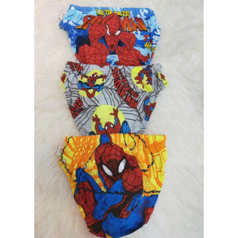 CD ANAK COWO KOTAK MOTIF SPIDERMAN 3PCS