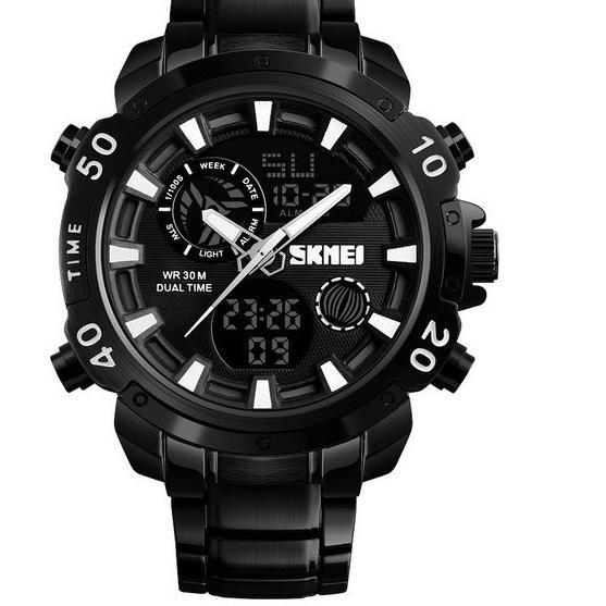 Model Baru Jam Tangan Pria Mewah  SKMEI AD 1306 Man Original Men Digital Analog Watch Quartz Fashion