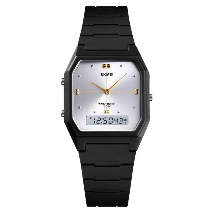 Original Jam Tangan Digital Analog Pria SKMEI 1604 Bergaransi