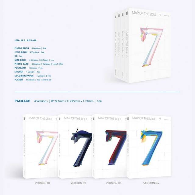 BTS ALBUM - MAP OF THE SOUL : 7