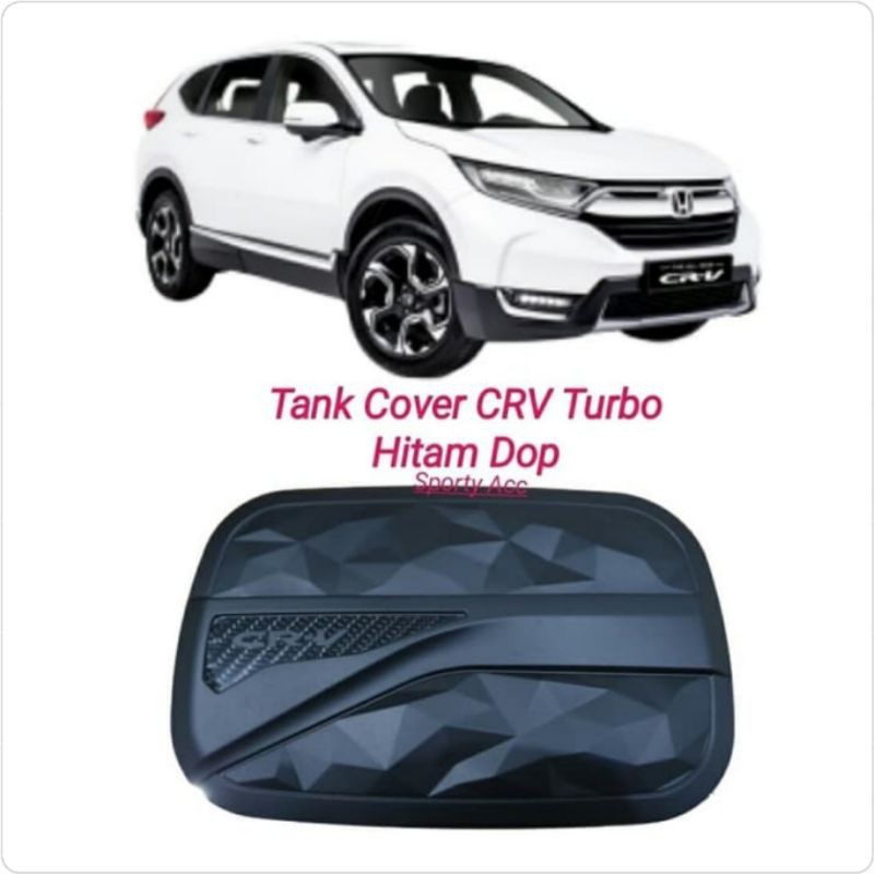 Tank Cover Bensin CRV Turbo Hitam Dop Premium