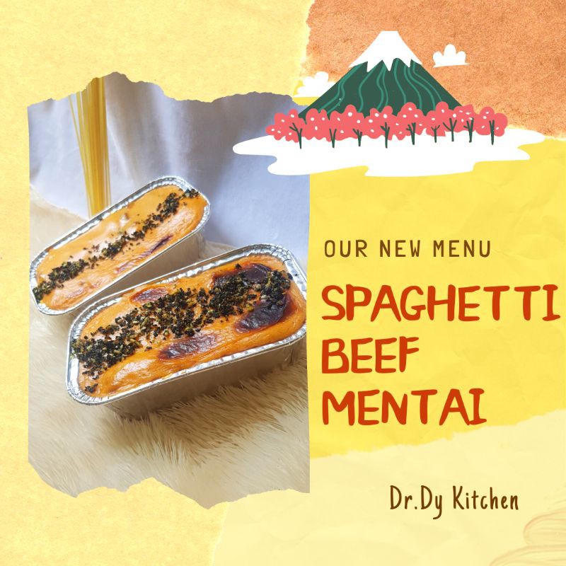 

Spaghetti Beef Mentai
