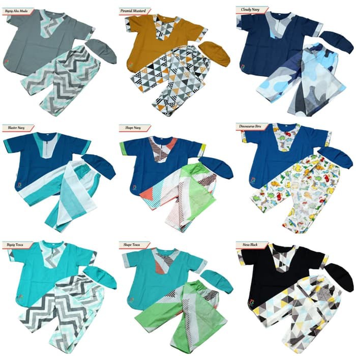 Jual SARKOCI TURKI BAJU KOKO MODERN SARUNG KOKO PECI ANAK BAJU MUSLIM ANAK   UKURAN S Murah