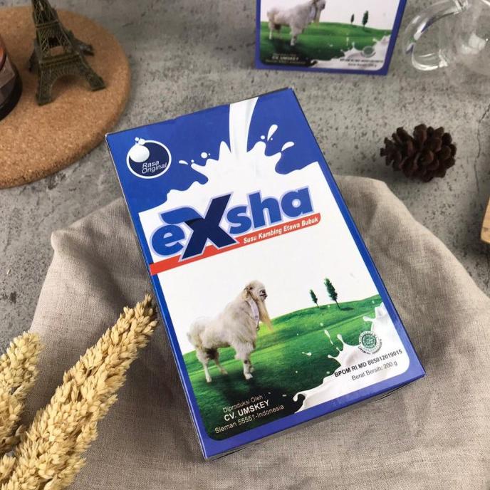 

Susu Kambing Etawa EXSHA 200gr Kandungan Susu Lebih Banyak