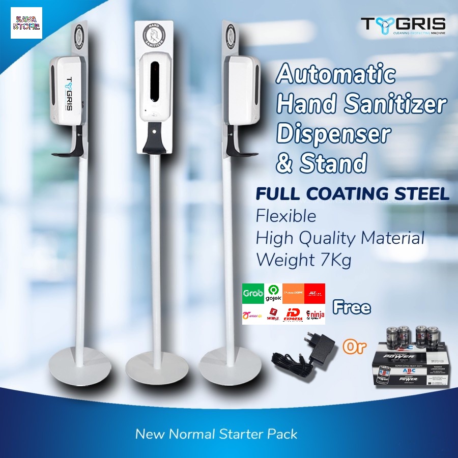 TYGRIS HAND SANITIZER DISPENSER TIPE GEL DAN STAND