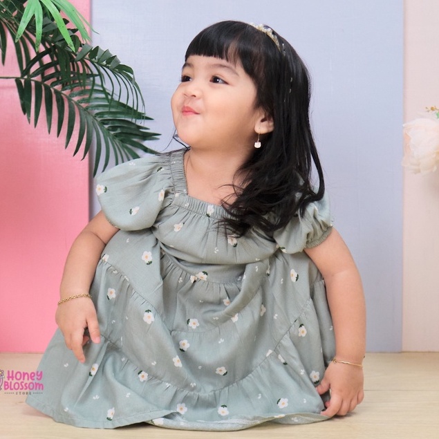 HONEYBLOSSOM daster anak / daster anak-anak perempuan emily 1-5 tahun