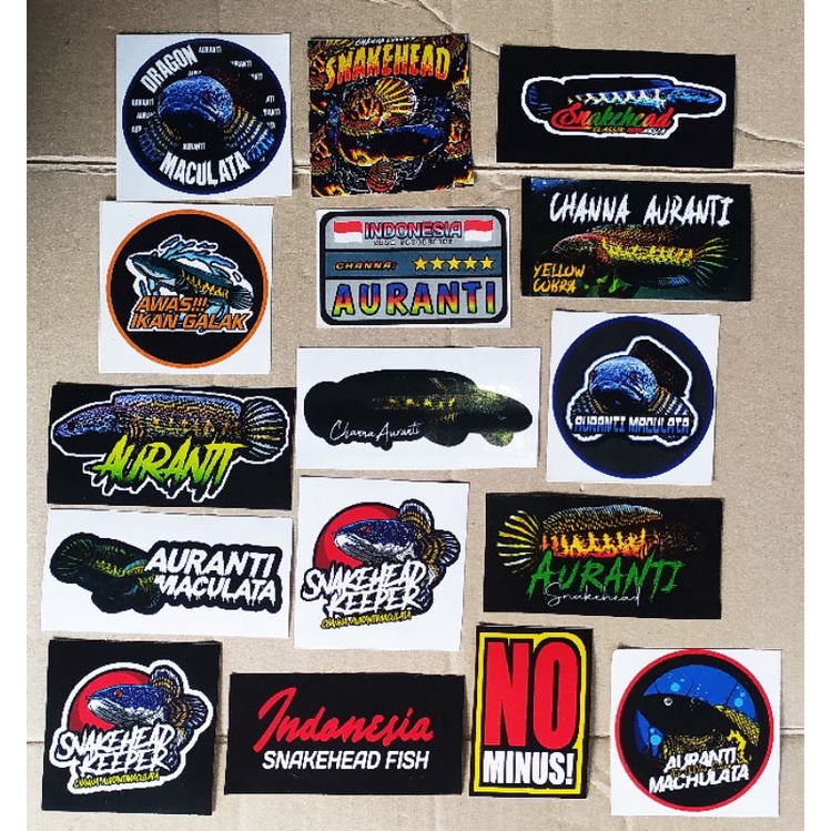 

12pcs stiker channa AURANTI TERBARU!! TERMURAH!! SEDUNIA!!!