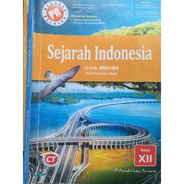[Preloved] LKS Sejarah Indonesia kelas 12 Intan Pariwara