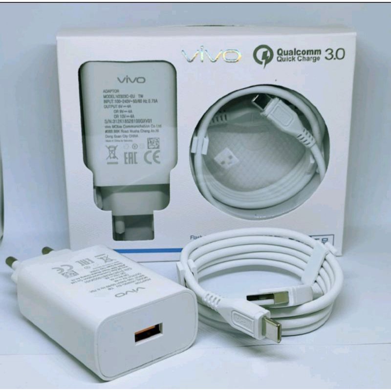 CHARGER CASAN VIVO TIPE C Y30 Y20i Y20s Y50 Y70 X50 Y51 ORIGINAL 100%