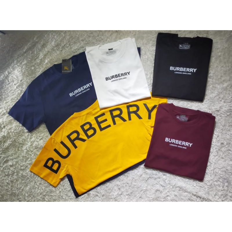 kaos pria BURBERRY unysex premium