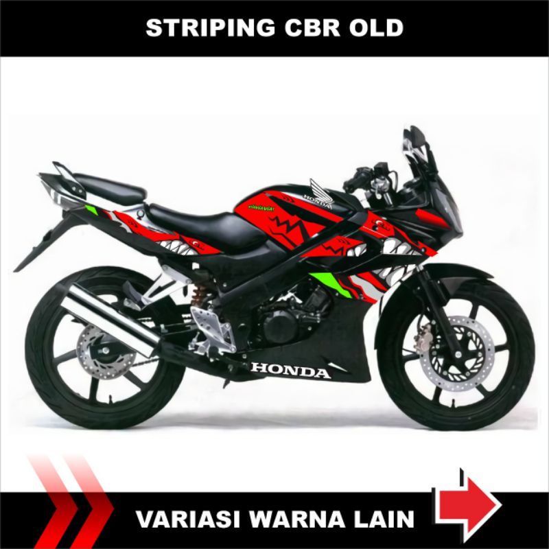 STRIPING STICKER CBR OLD / STICKER VARIASI LIST BODY CBR OLD