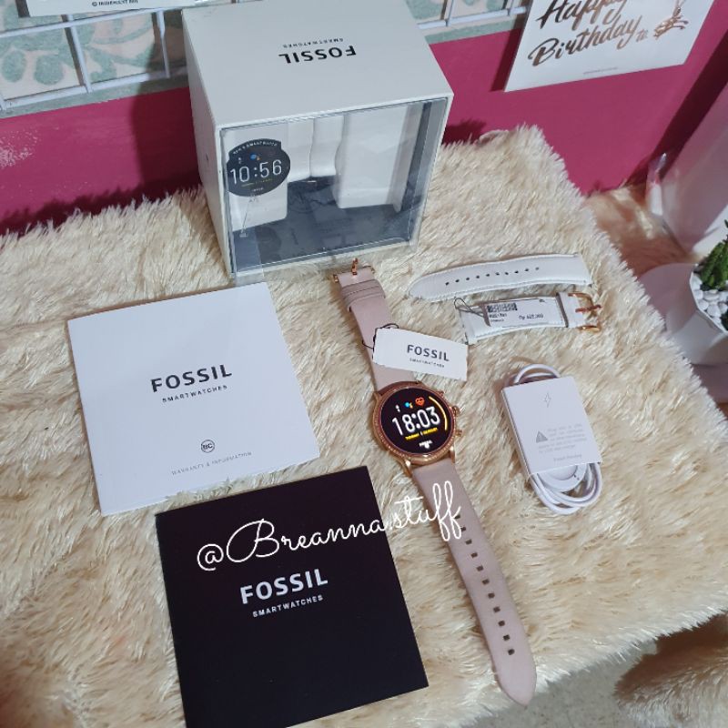 jam fossil smartwatch gen 5 preloved