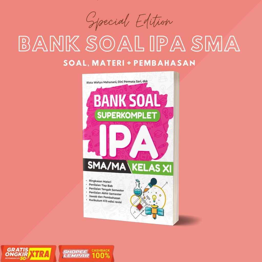 Bank Soal Ipa Sma Kelas Xi Xii Shopee Indonesia