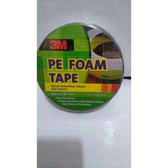 

terbatas Doube Tape 3M PE FOAM 24mmx4 5m ORIGINAL 3m PALSU ganti 2x lipat Murah