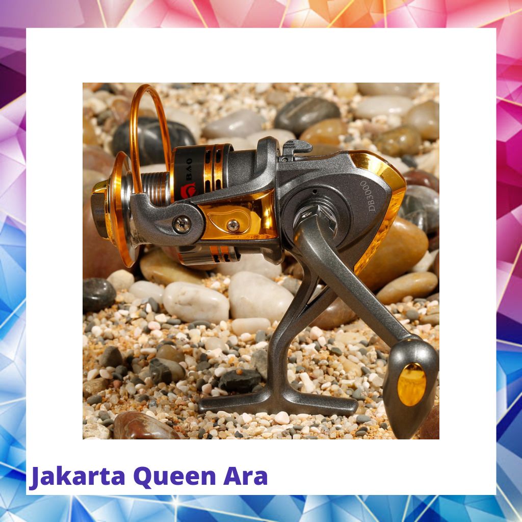 Debao Gulungan Pancing Metal Fishing Reel 10 Ball Bearing - DB300