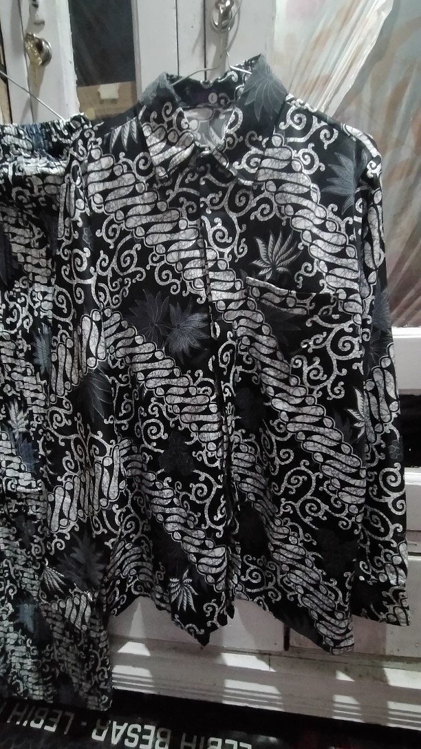 (cod) Batik Cowok/batik Kebaya/set Batik/baju Batik/batik Couple/setelan Batik/batik