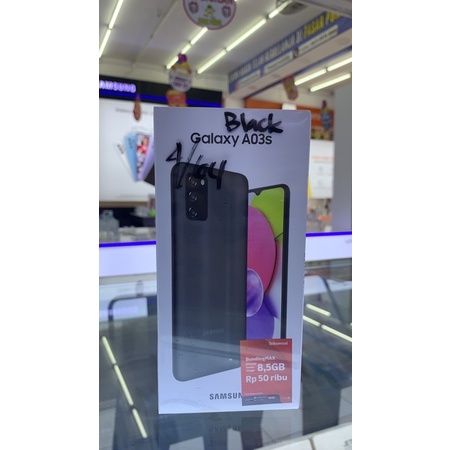 New Samsung galaxy A03s 4/64 garansi resmi