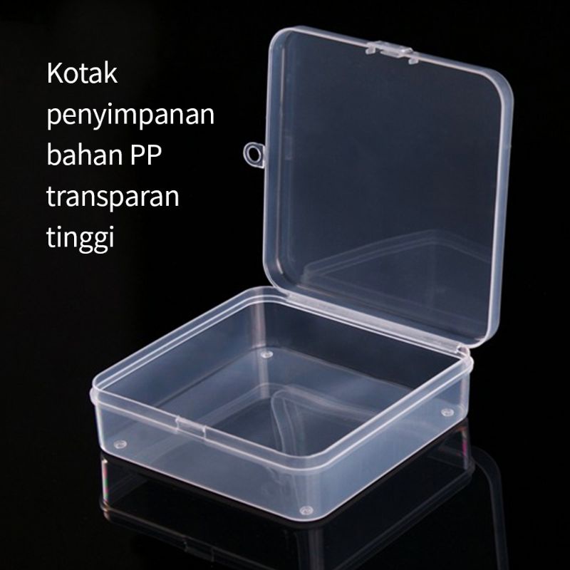 Kotak Transparan Penyimpan Teether